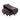 Premiere rubberen ros/massageborstel