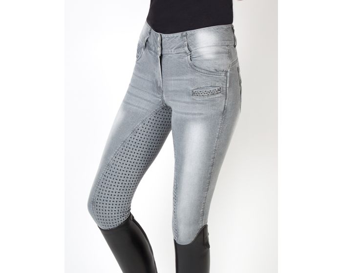 Bryczesy PFIFF "Eclipse" z antypoślizgowym wykończeniem main product photo