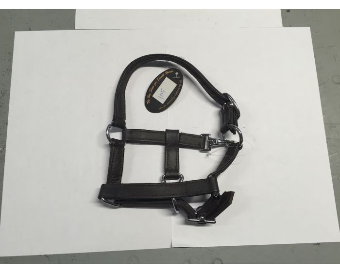 Leather Halter Brown Foal 105 main product photo