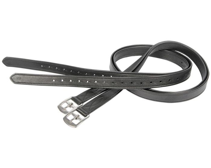 Harry's Horse Skórzane strzemiona Doskonała czerń main product photo