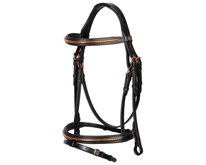 Harry's Horse Ogłowie klasyczne Rosegold main product photo