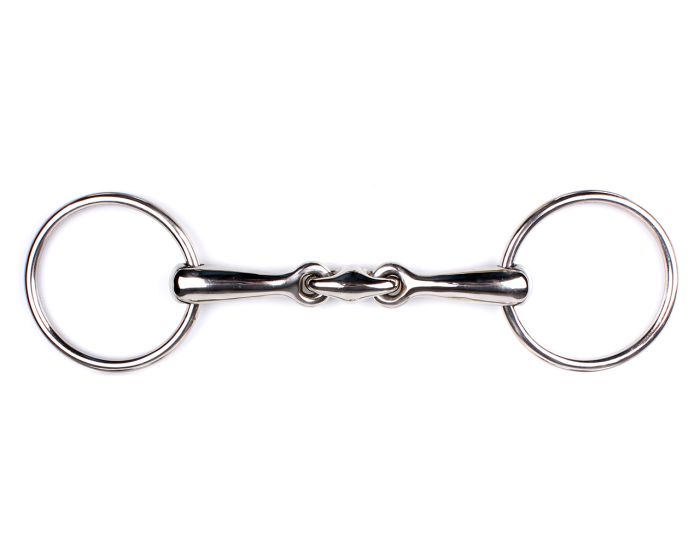 QHP Wędzidło podwójnie łamane ze stali nierdzewnej main product photo