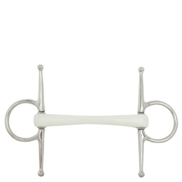 BR Nieprzerwany wędzidło z pełnym policzkiem Combo Comfort 18 mm nożyczki 165 mm