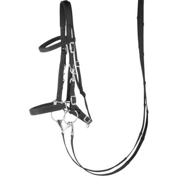 Harry's Horse Ogłowie / kantar Cob czarny