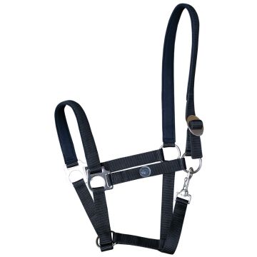 Harry's Horse Halter bridoonded Cob czarny