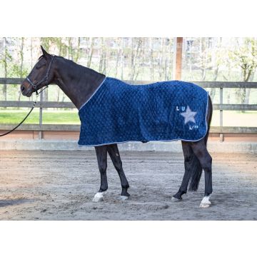 Harry's Horse Dywan z polaru LouLou Ensign 155 Niebieski