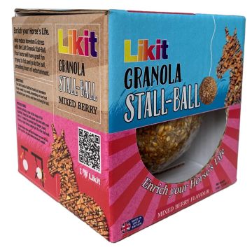 Likit Granola Stabilna kula z mieszanką jagód