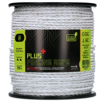 Linka ogrodzeniowa ZoneGuard 6 mm Plus Wit 200 m