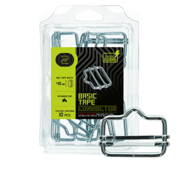 ZoneGuard Podstawowe złącze taśmowe ZoneGuard 20 mm Srebro