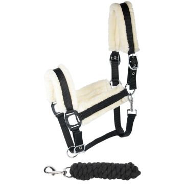 Harry's Horse Zestaw kantarowy Soft Cob czarny