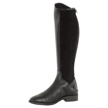 Premiere Buty jeździeckie Chesta skóra syntetyczna z tyłu na zamek błyskawiczny 42 czarny