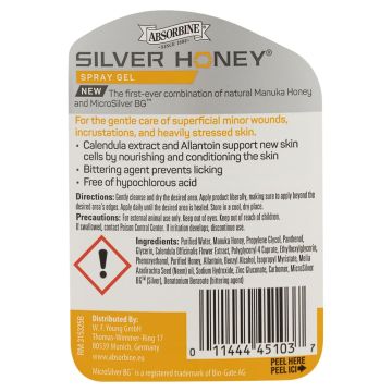 Absorbine Srebrny miód w sprayu One Size Natural