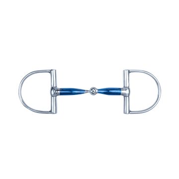 Waldhausen Wędzidło Sweet Iron D-ring, pojedynczo przegubowe, anatomiczne