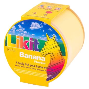 Likit Lizać banana 650gr One Size Żółty