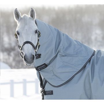 Horseware Rambo Original with Leg Arches Turnout 150G Hood