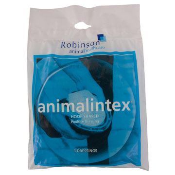 BR Animalintex Hoof Shaped Robinson SET / 3