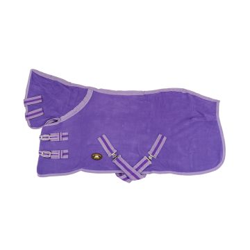 MHS Fleece Rug Zero With Neck Purple 155cm 