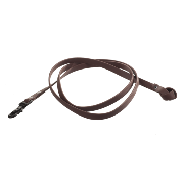 MHS Synthetic Show Rope with Carabiner Brown
