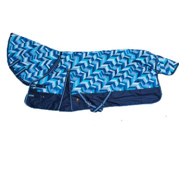 MHS Derka zimowa "Jessy" 300gr odpinany pod szyją 90 Niebieski